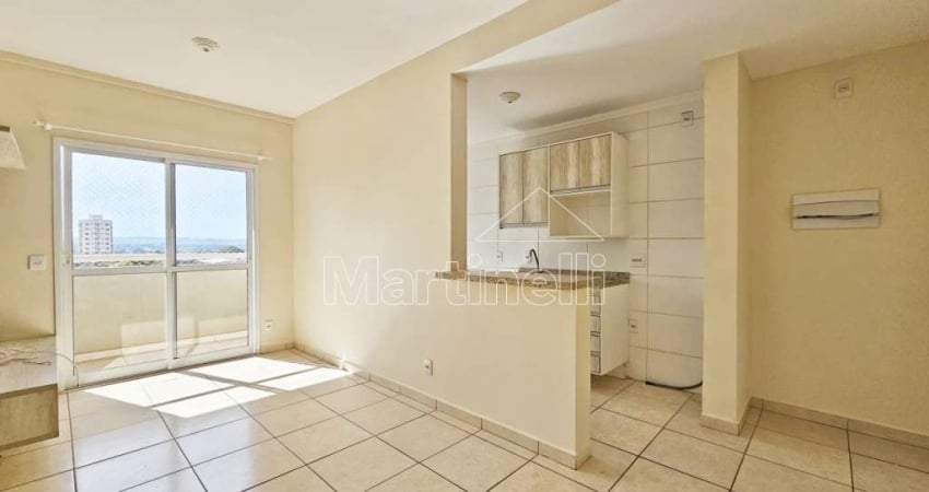 Apartamento de 50m² de área útil para locação no Condomínio Itaguaçu, próximo Rua General Câmara - Bairro Ipiranga, Ribeirão Preto/SP.