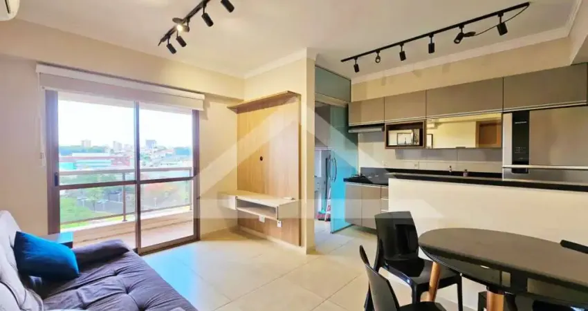 Apartamento mobiliado para venda e locação no edifício vila boim center, próximo a faculdade faap - ribeirão preto/sp.
