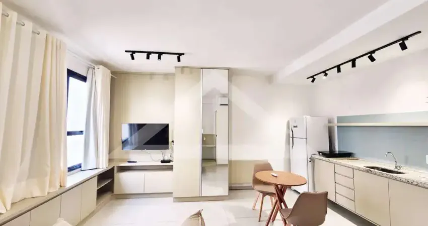 Kitnet mobiliada para locação no edifício blend coliving, próximo ao pão de açúcar - ribeirão preto/sp.