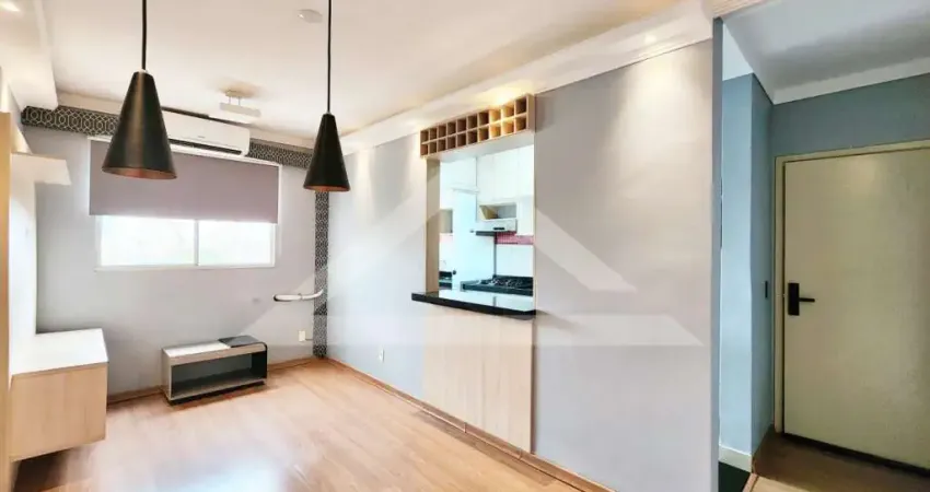 Apartamento semi mobiliado para locação no condomínio parque rebouças, próximo ao novo shopping - ribeirão preto/sp.