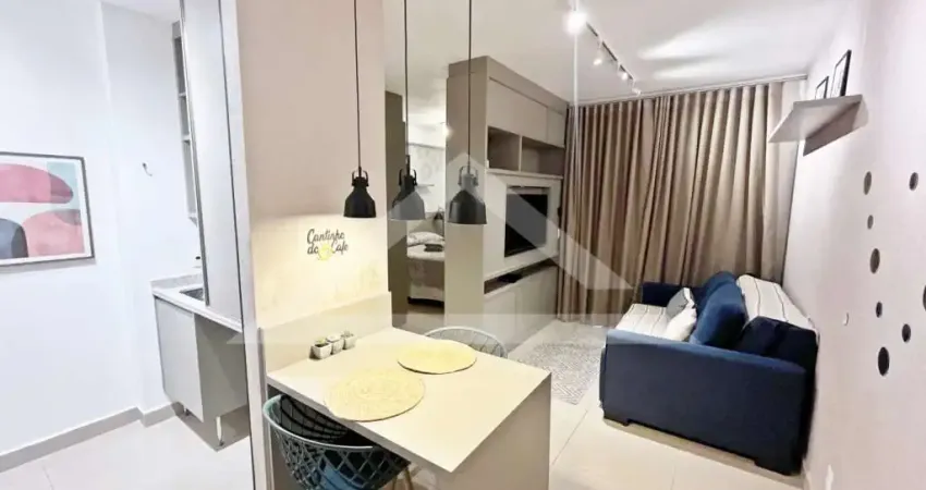 Flat mobiliado para venda e locação no edifício hub, próximo ao novo shopping - ribeirão preto/sp.