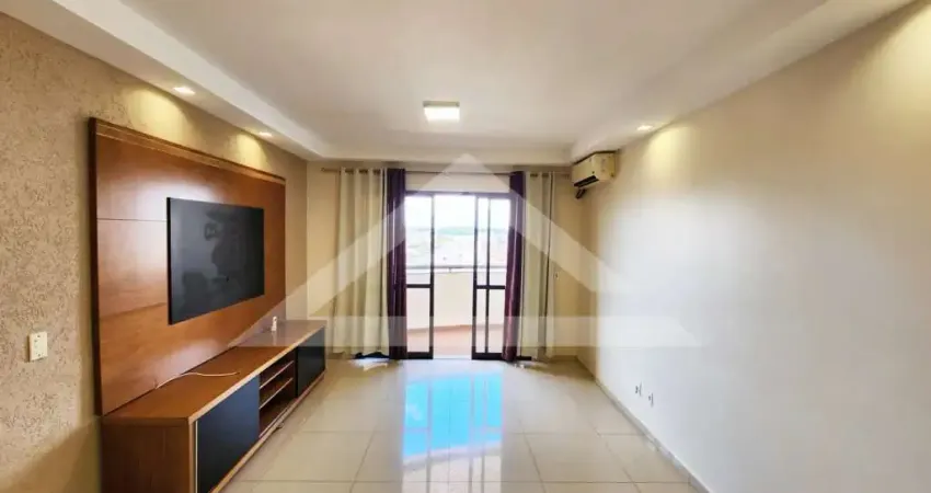 Apartamento para locação no edifício atlântica, próximo ao campo do comercial - ribeirão preto/sp.