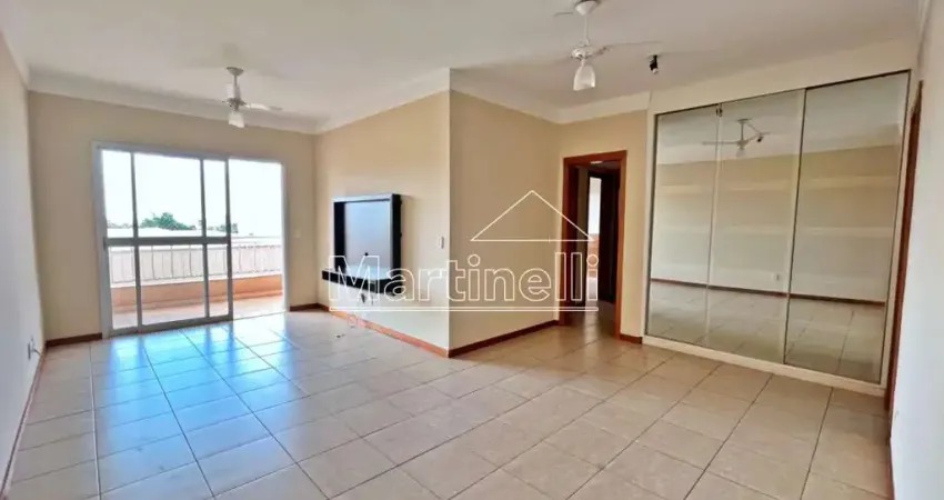 Apartamento para locação no edifício mona lisa, próximo a praça dos cachorros - ribeirão preto/sp.