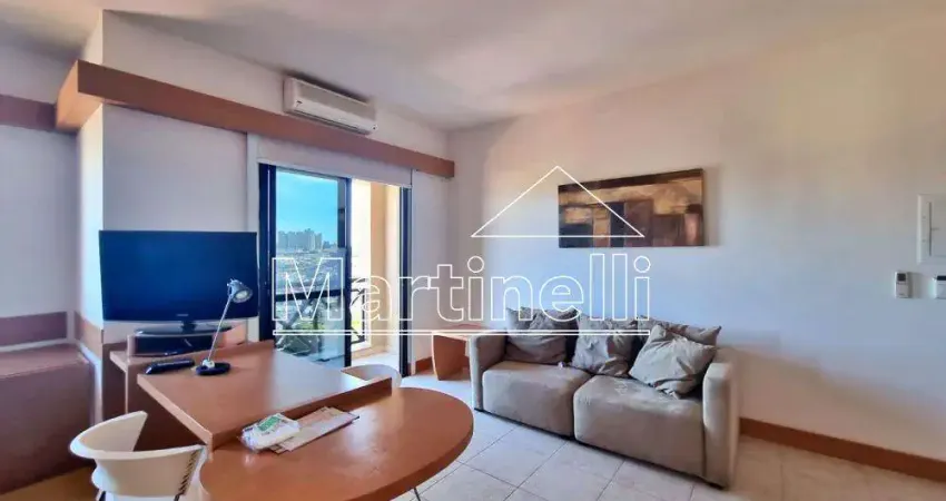 Flat à venda no edifício araucária plaza, próximo à av. nove de julho - ribeirão preto/sp.