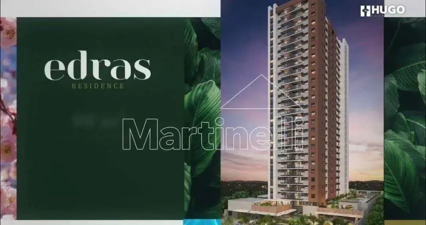 Apartamento à venda no edifício edras residence, próximo ao parque olhos d`água - ribeirão preto/sp.
