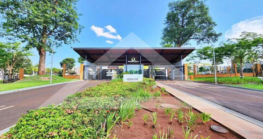 Casa térrea à venda no condomínio alphaville iii, próximo ao ribeirão shopping - ribeirão preto/sp.