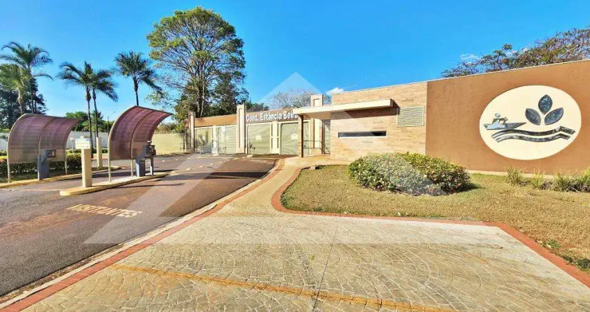 Chácara para locação no condomínio estância beira rio, próximo à rod. alexandre balbo - jardinópolis/sp.