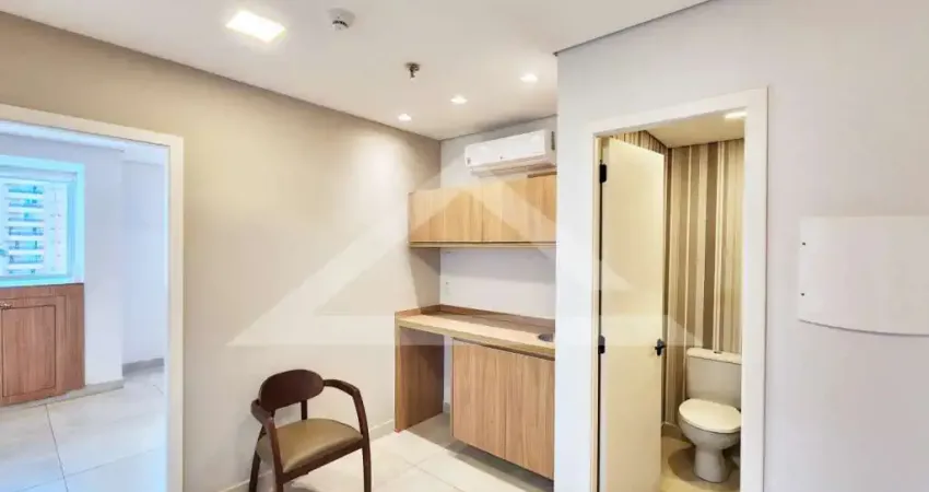 Sala comercial para locação no edifício spasse office, próximo a escola seb - ribeirão preto/sp.