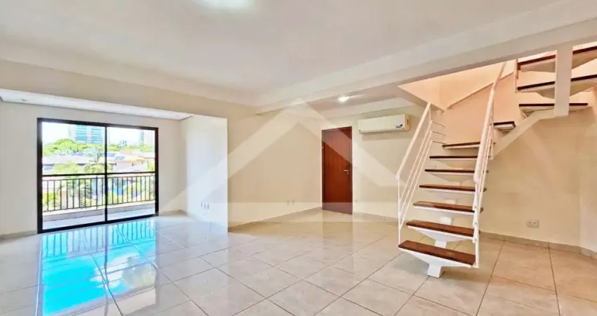 Cobertura para locação no edifício magnani, próximo ao ribeirão shopping - ribeirão preto/sp.