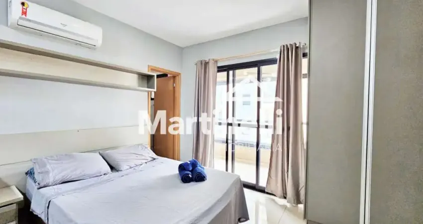 Kitnet mobiliada para locação no Edifício Alleanza Residence, próximo à Faculdade UNIP - Ribeirão Preto/SP.