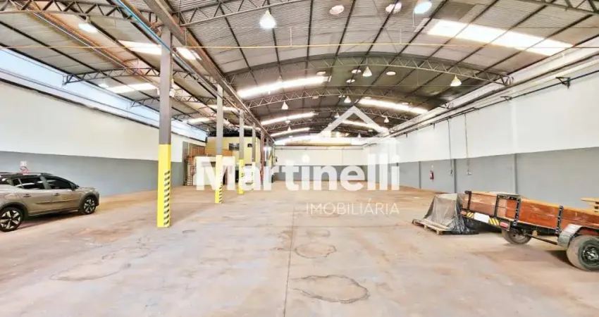 Salão comercial para venda e locação no Bairro Distrito Industrial Adib Rassi, próximo à Rod. Anhanguera - Jardinópolis/SP.