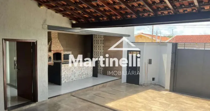 Casa térrea á venda no Bairro Residencial e Comercial Palmares, próximo à Rod. Anhanguera - Ribeirão Preto/SP.
