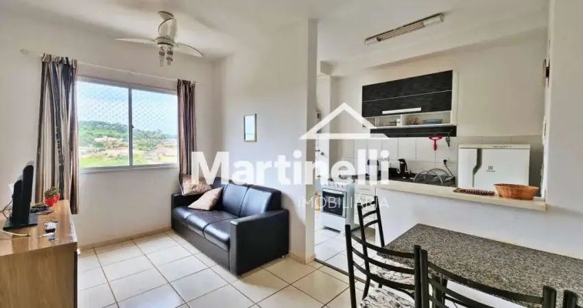 Apartamento mobiliado para locação no Condomínio Viva Bem Ribeirão, próximo ao Tonin Superatacado - Ribeirão Preto/SP.