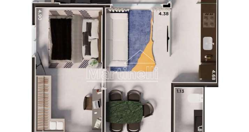 Apartamento à venda no Edifício Icon Smart Home, próximo ao Ribeirão Shopping - Ribeirão Preto/SP.