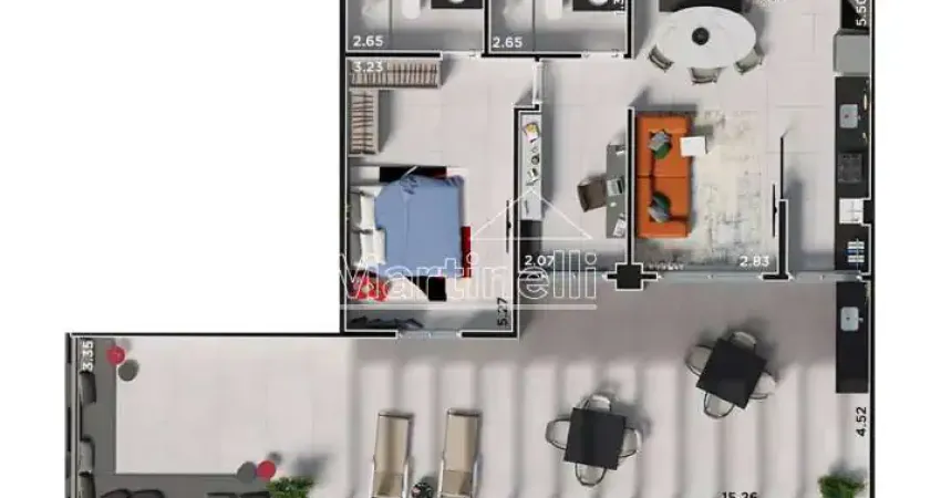 Apartamento à venda no Edifício Icon Smart Home, próximo ao Ribeirão Shopping - Ribeirão Preto/SP.