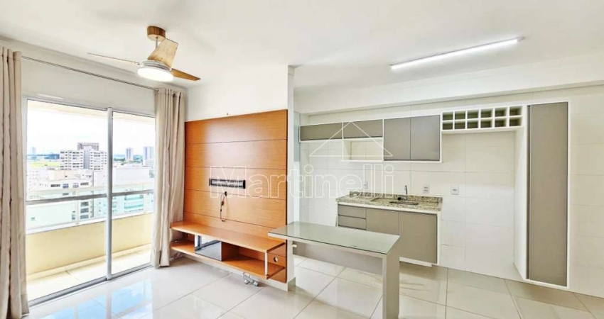 Apartamento de 57m² de área útil para locação no Condomínio Parc Sul. Excelente localização, próximo à UNIP - Bairro Jardim Nova Aliança, Ribeirão Preto/SP.