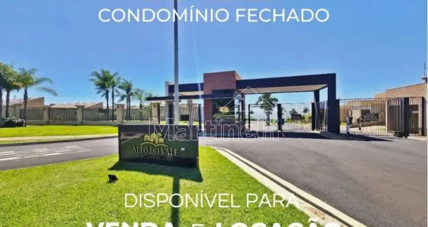 Casa térrea à venda no Condomínio Alto do Vale, próximo a Fazenda Santa Maria - Ribeirão Preto/SP.