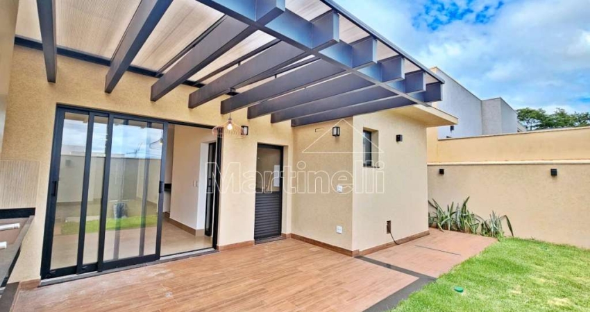 Casa térrea para locação e venda no Condomínio Terras de San Pedro, próximo à Rodovia José Fregonezi - Ribeirão Preto/SP.