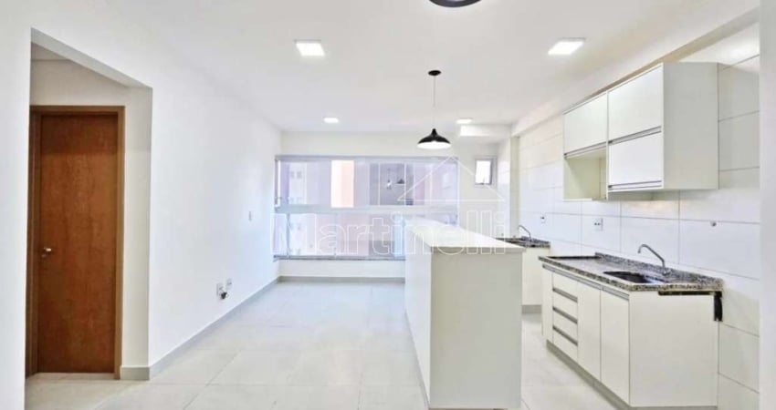 Apartamento de 57m² de área útil para locação no Edifício Garmet, próximo a Avenida Treze de Maio - Bairro Jardim Paulista, Ribeirão Preto/SP.