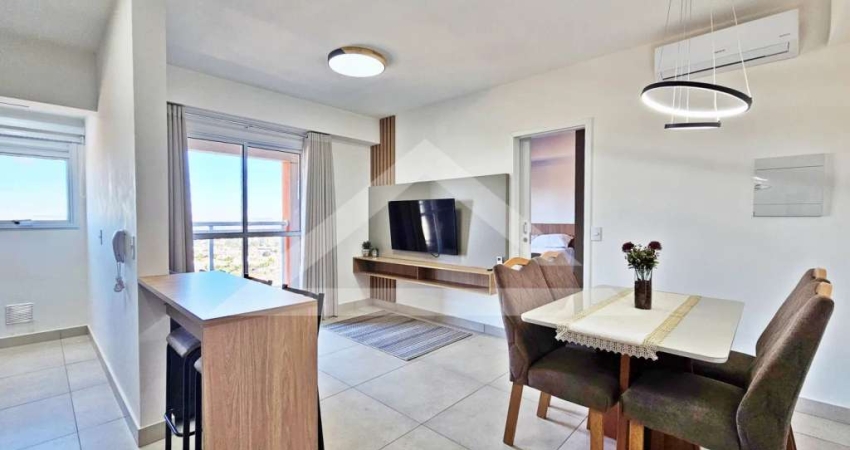 Apartamento mobiliado para locação no Condomínio Apogeo, próximo ao Ribeirão Shopping - Ribeirão Preto/SP.