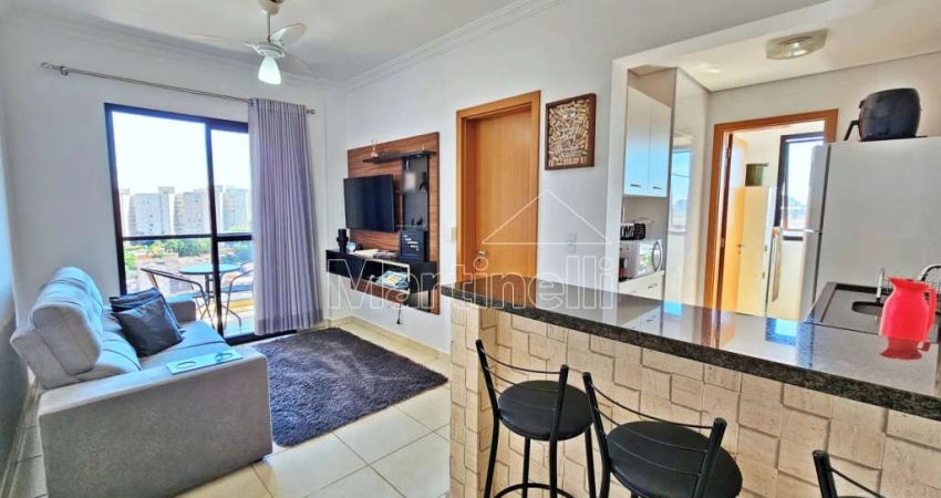 Apartamento mobiliado para locação no Edifício Rio Madeira, próximo a Avenida Maria de Jesus Condeixa - Ribeirão Preto/SP.