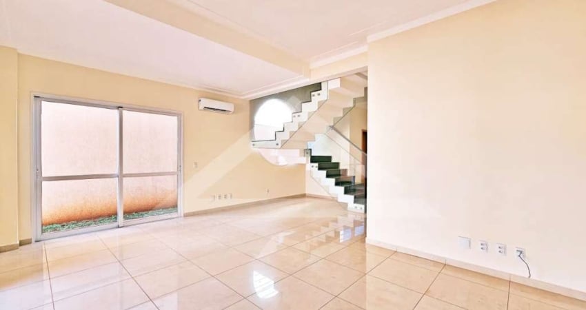 Sobrado para locação no Condomínio Baraúna Residencial, próximo ao Parque Curupira - Ribeirão Preto/SP.