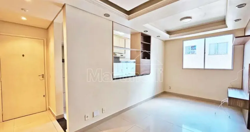 Apartamento de 46m² de área útil para venda e locação no Condomínio Reserva Sul, Ribeirão Preto/SP.