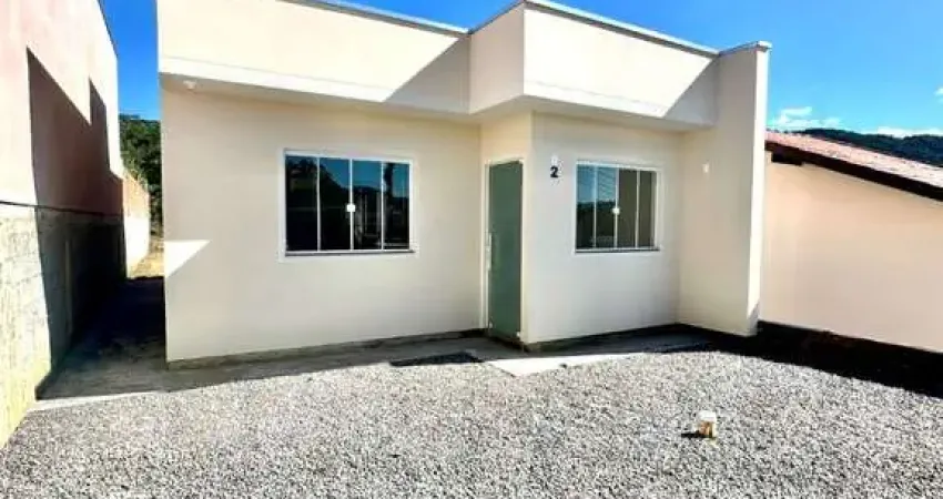 Casa com 2 dormitórios à venda no bairro araponguinhas em timbó/sc