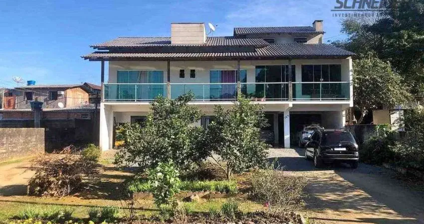 Casa com 4 dormitórios à venda no bairro rodeio 32 em rodeio/sc