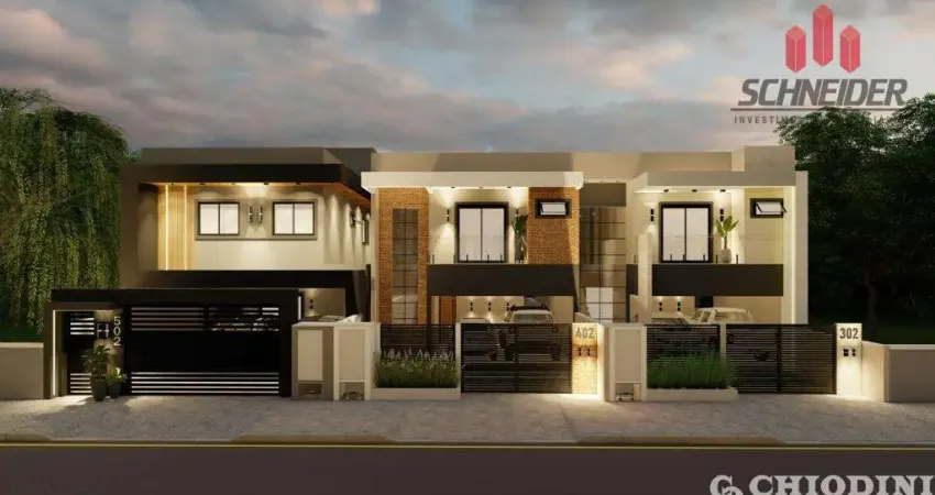 Casa com 3 dormitórios à venda no bairro quintino em timbó/sc