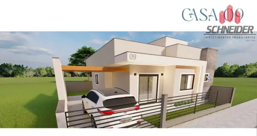 Casa com 2 dormitórios à venda no bairro Padre Martinho Stein em Timbó/SC