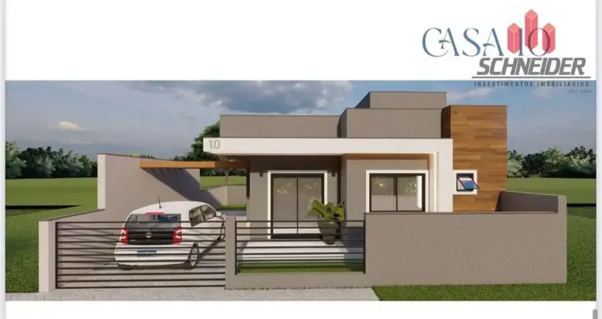 Casa com 2 dormitórios à venda no bairro Padre Martinho Stein em Timbó/SC