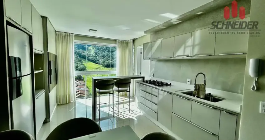 Apartamento com 2 dormitórios à venda no bairro glória em rodeio/sc