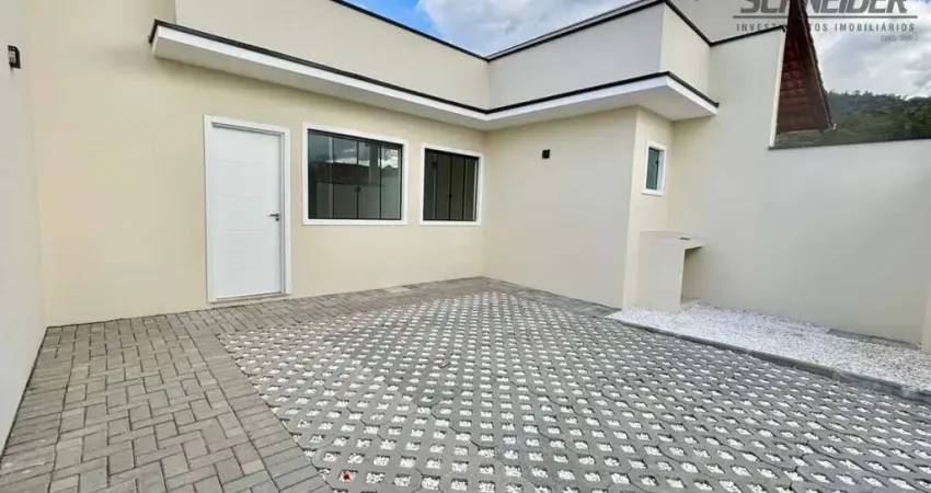 Casa com 2 dormitórios à venda no bairro padre martinho stein em timbó/sc