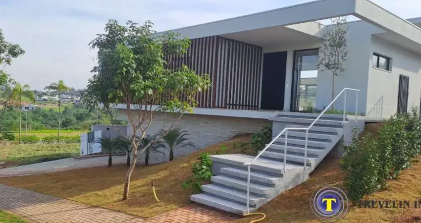 Nova casa em condomínio fechado em sousas: 4 quartos, 4 suítes, 3 salas, 6 banheiros, 3 vagas de garagem, 496m² - campinas, sp.