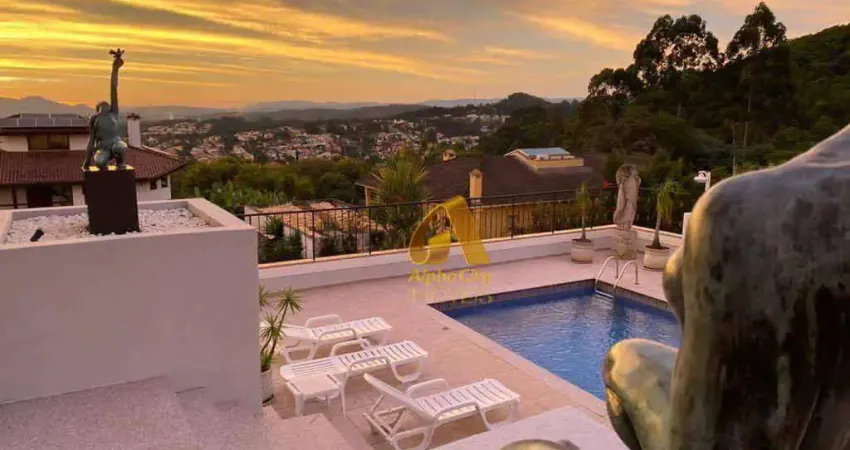 Viva com estilo e conforto em alphaville - residência de luxo para locação e venda