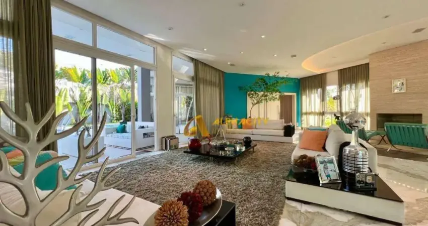 Mansão espetacular no residencial tamboré 3: um verdadeiro luxo