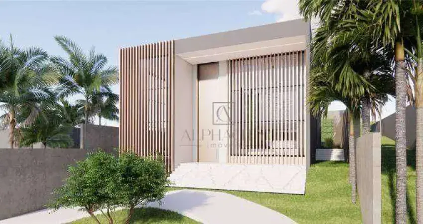 Mansão de alto padrão com design clean e ambientes integrados