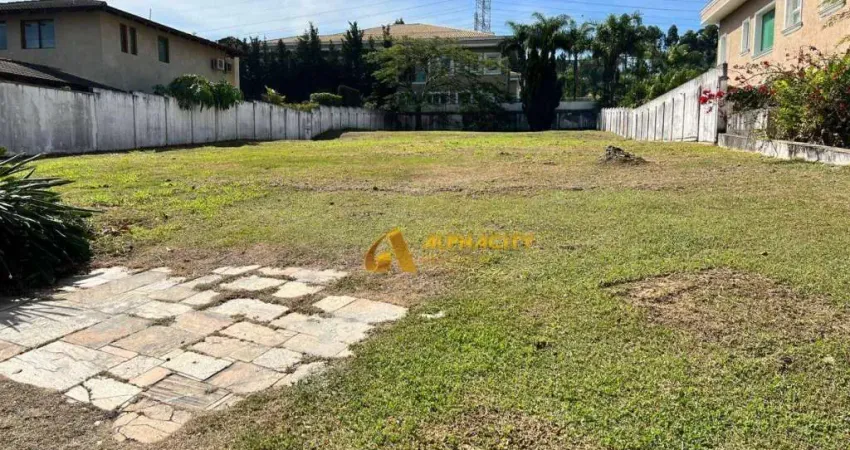 Lote plano premium à venda no residencial tamboré 3 - alphaville