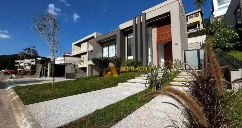 Elegante residência mobiliada de alto padrão em alphaville