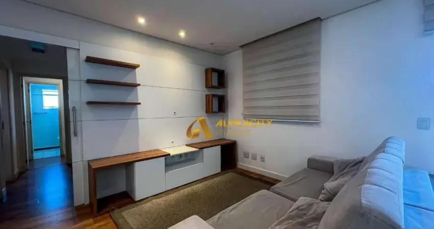 Apartamento mobiliado com infraestrutura completa de lazer