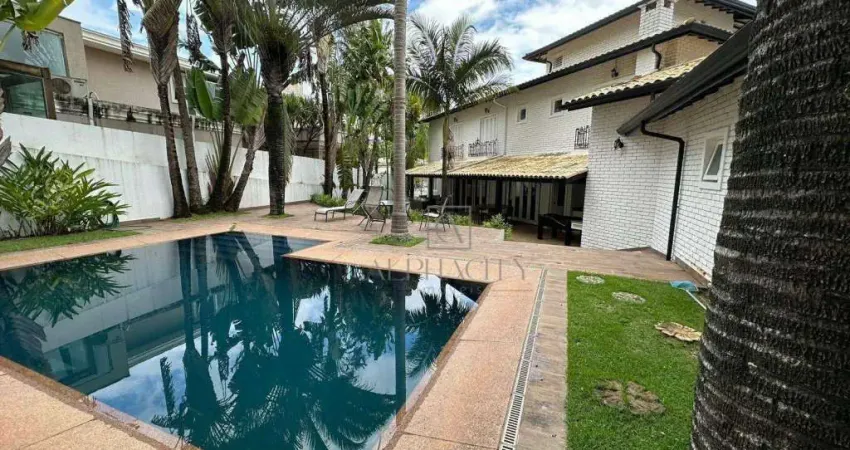 Casa de estilo italiano mobiliada no residencial tamboré 2 - conforto e luxo em localização privilegiada