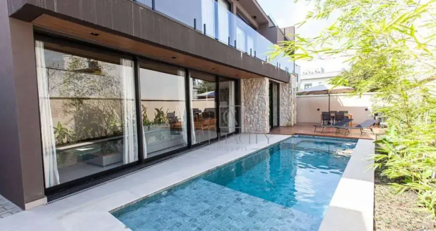 Residência de luxo mobiliada no tamboré 11: design moderno e sustentabilidade