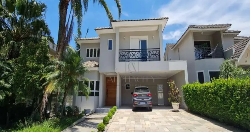 Casa com 4 suites à venda, 550 m² - 18 do forte - santana de parnaíba/sp