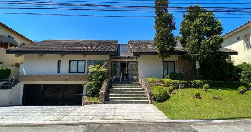 Casa térrea  com 4 dormitórios à venda, 620 m² por r$ 3.800.000 - residencial onze (alphaville) - santana de parnaíba/sp