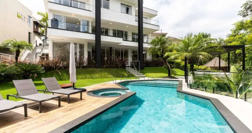 Uma obra-prima de sofisticação e conforto em alphaville – mansão à venda no residencial tamboré 3