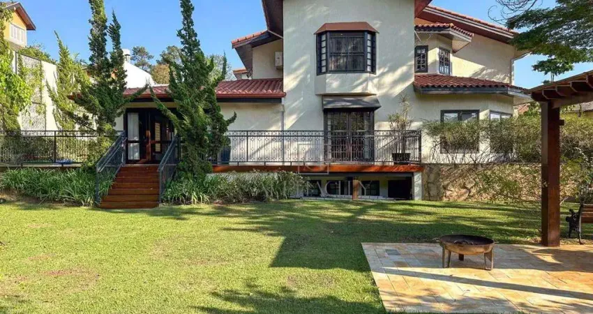 Casa com 4 dormitórios à venda, 530 m² por r$ 4.350.000,00 - morada dos pinheiros (aldeia da serra) - santana de parnaíba/sp