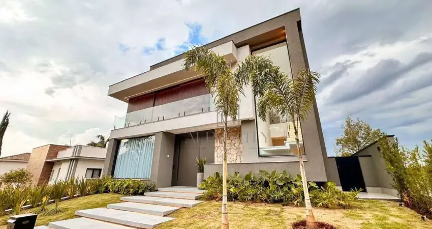 Residência de alto padrão com linda vista no residencial alphaville burle marx