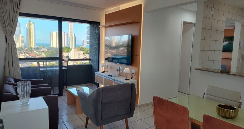 Lindo Apartamento 2/4 Suíte Vista Mar No Residencial Therramare