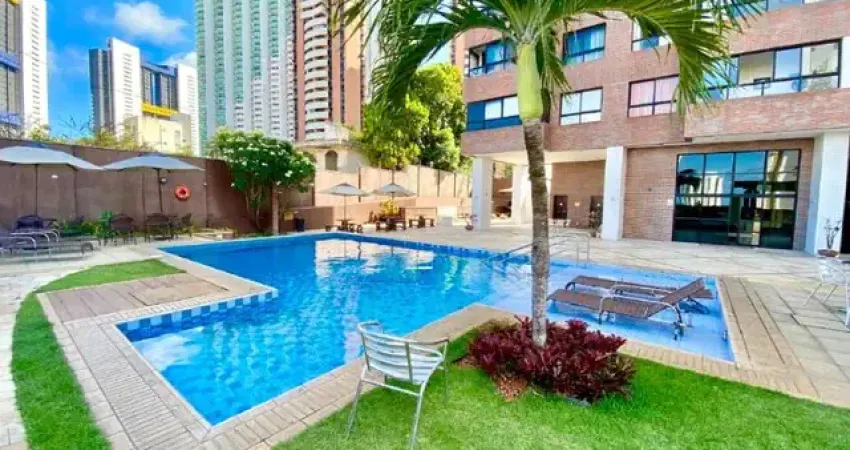 Belíssimo apartamento mobiliado com vista para o mar em ponta negra